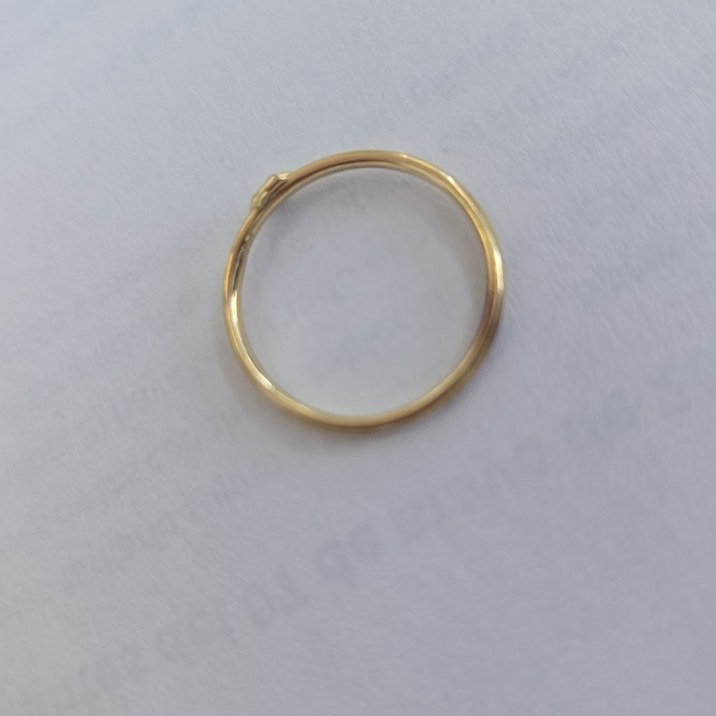 ANILLITO ORO 10 K 0.4 GRMS (SEMINUEVO)