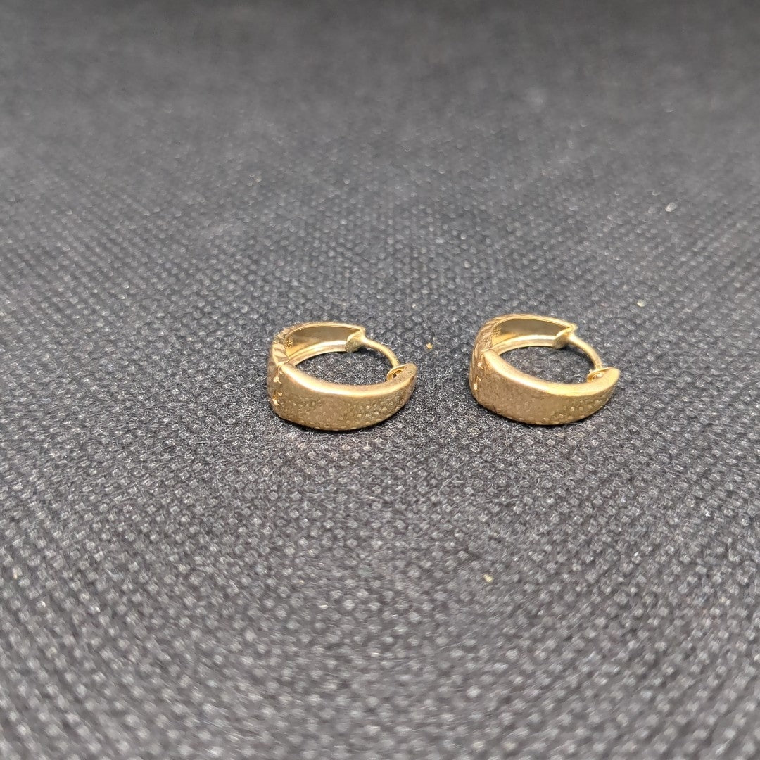 ARETES PAR ORO 14 K 1,20 GRMS (SEMINUEVO)