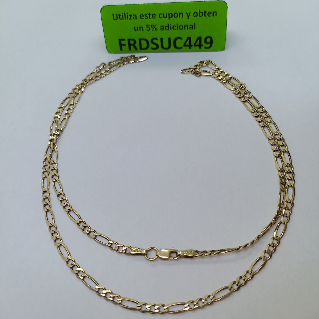 CADENA ORO 10 K 8.1 GRMS (SEMINUEVO)