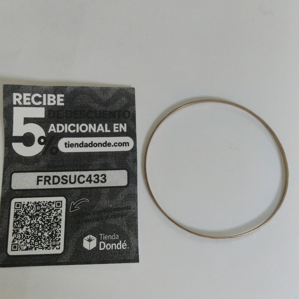 PULSERA RIGIDA ORO 10 K 4 GRMS (SEMINUEVO)