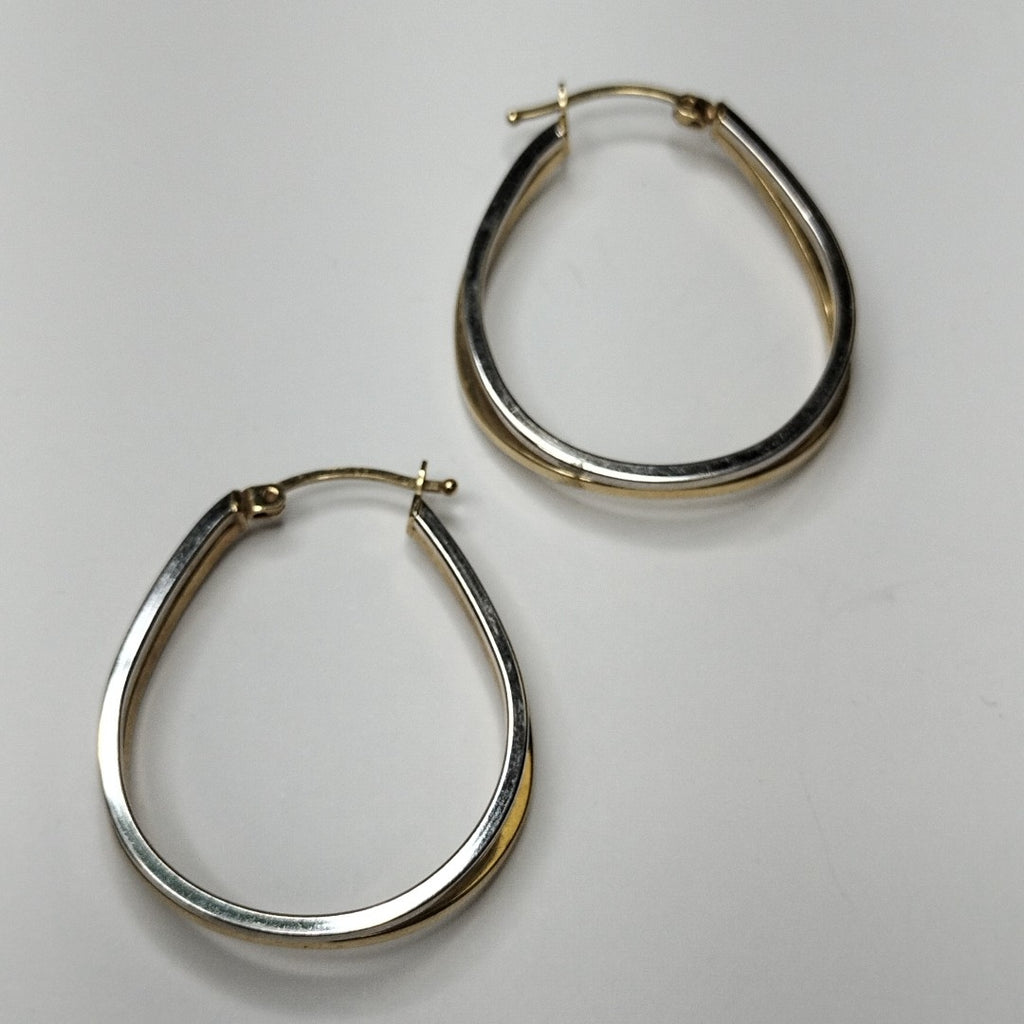 ARRACADAS PAR ORO 14 K 3.5 GRMS (SEMINUEVO)