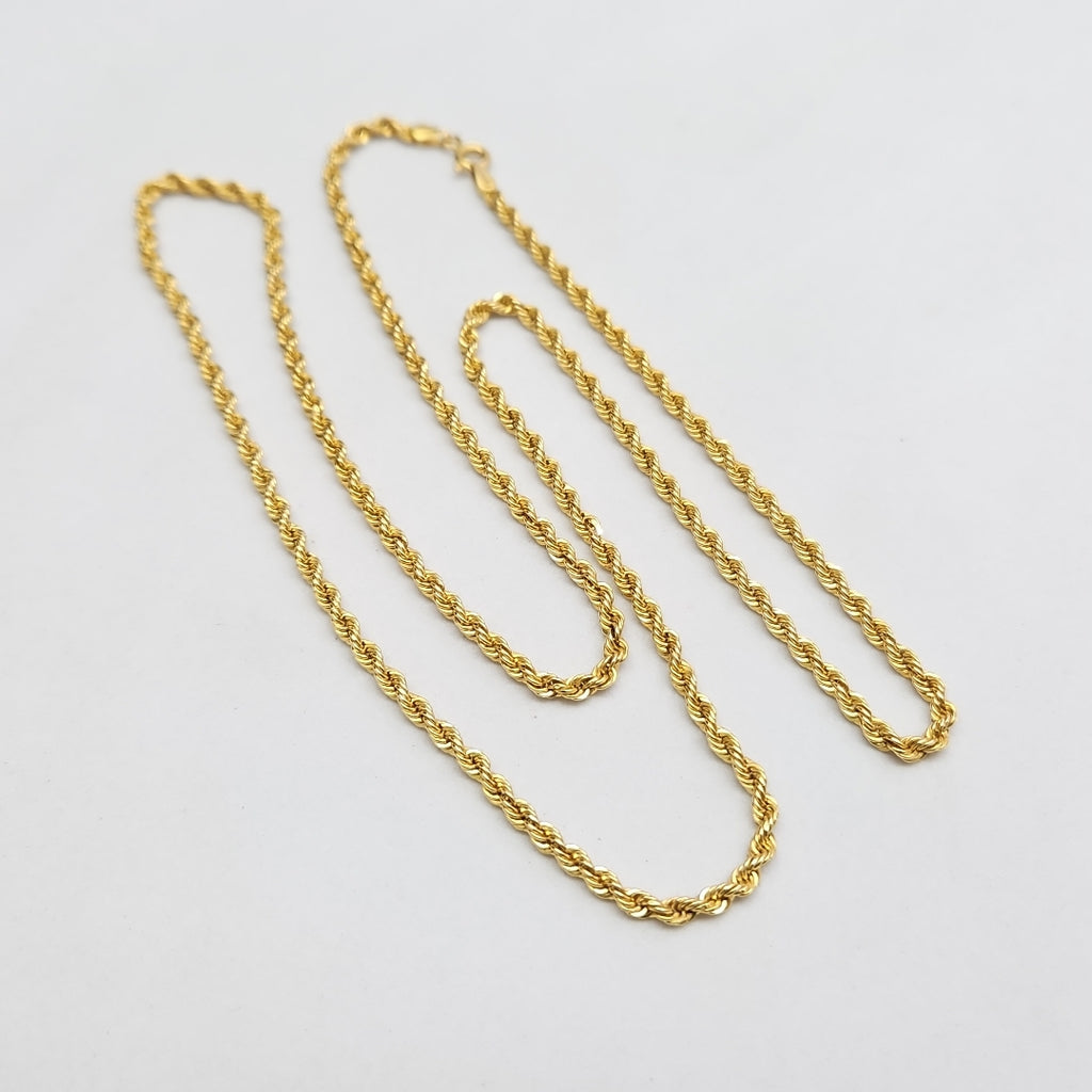 CADENA ORO 14 K 4.5 GRMS (SEMINUEVO)