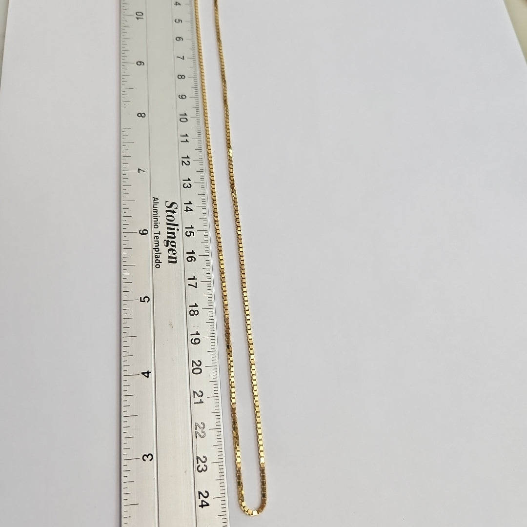 CADENA ORO 14 K 7.8 GRMS (SEMINUEVO)