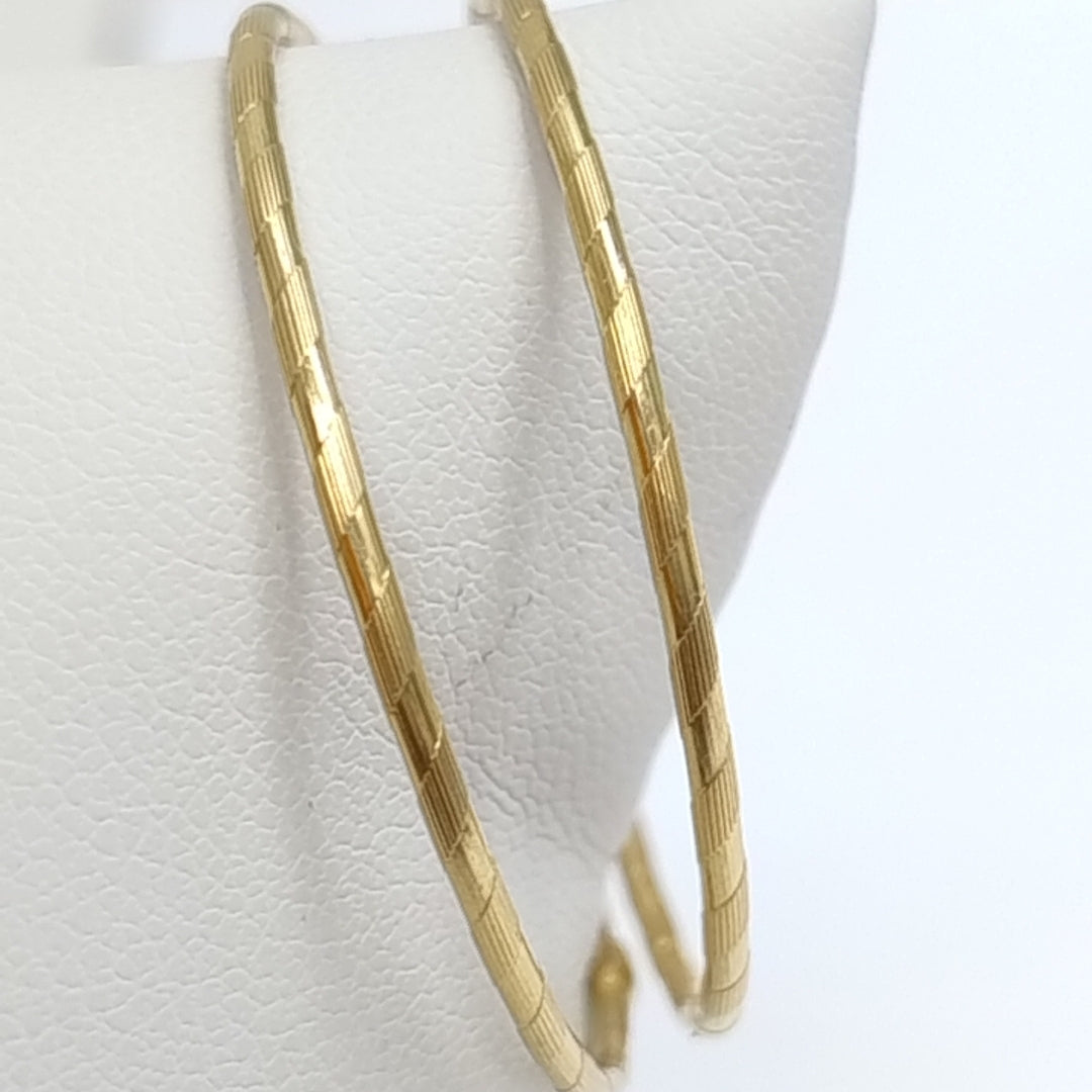 ARRACADAS PAR ORO 14 K 2.5 GRMS (SEMINUEVO)