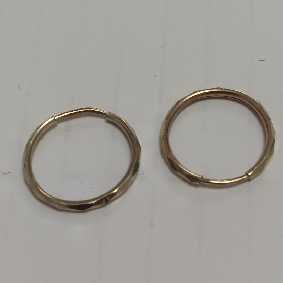 ARRACADAS PAR ORO 10 K 0,60 GRMS (SEMINUEVO)