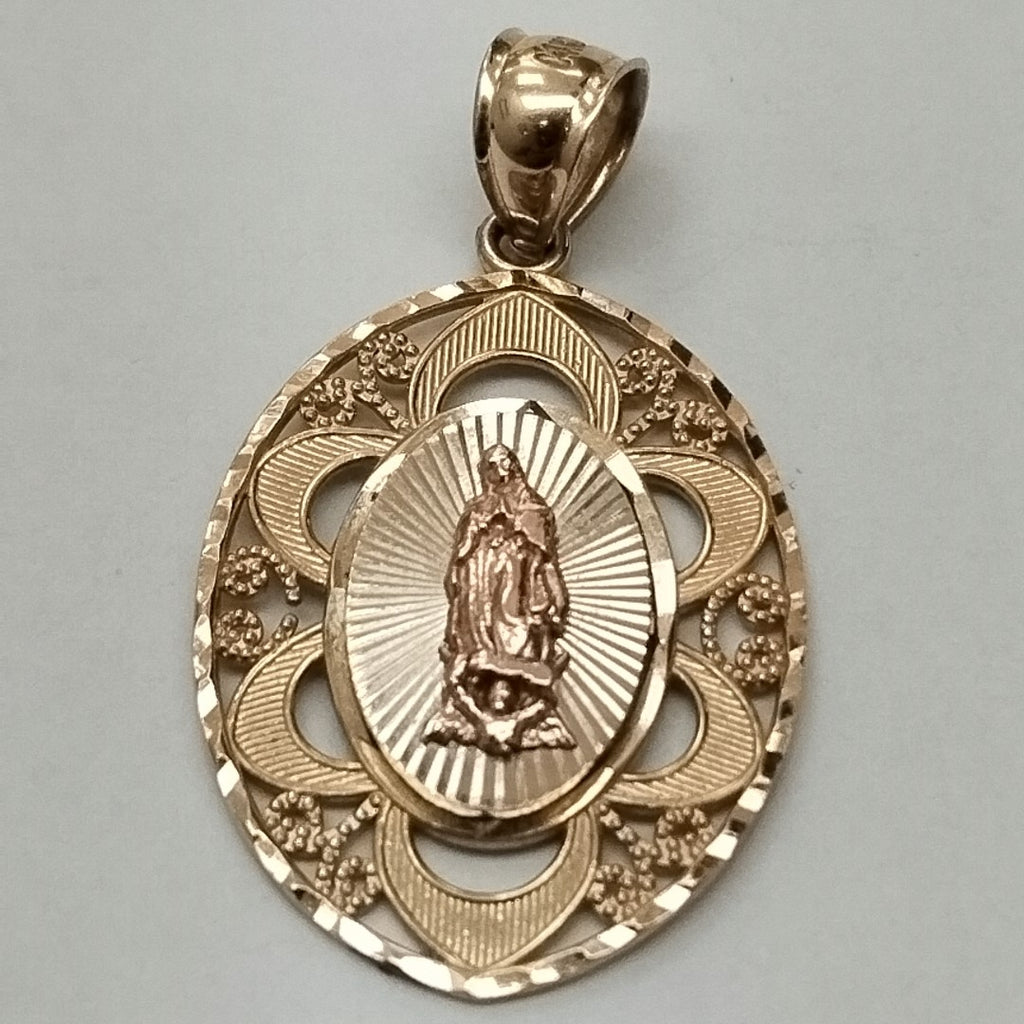 MEDALLA RELIGIOSA ORO 14 K 3,20 GRMS (SEMINUEVO)