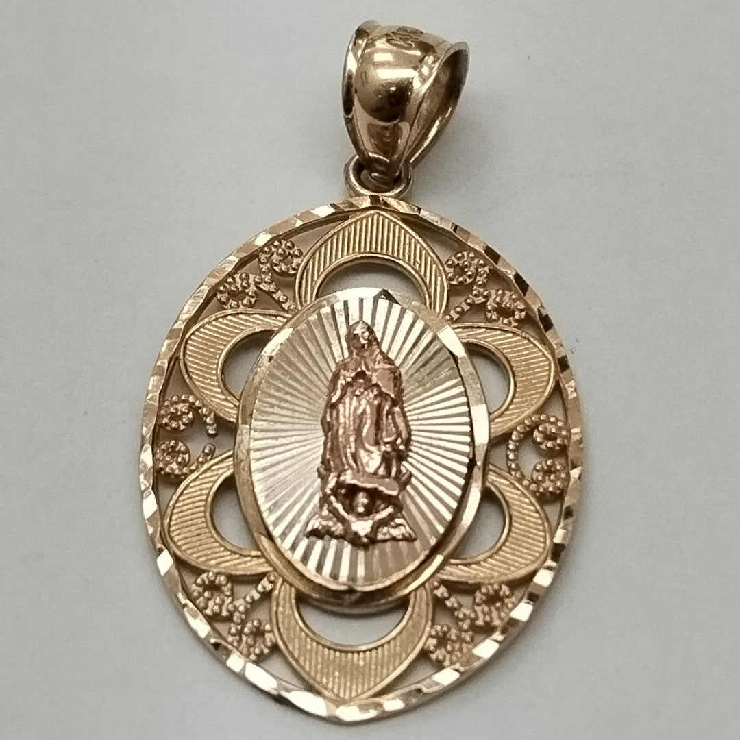 MEDALLA RELIGIOSA ORO 14 K 3,20 GRMS (SEMINUEVO)