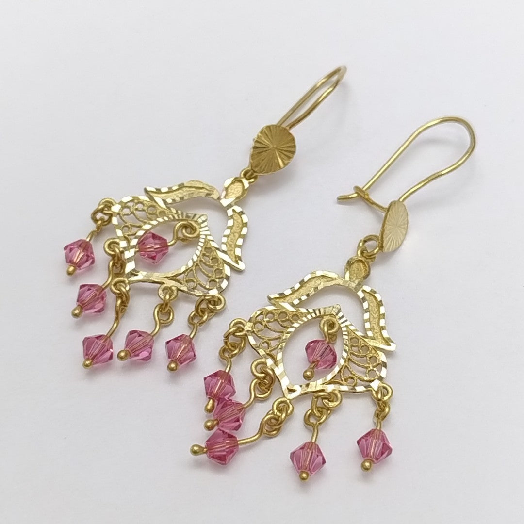 ARETES PAR ORO 10 K 5,00 GRMS (SEMINUEVO)