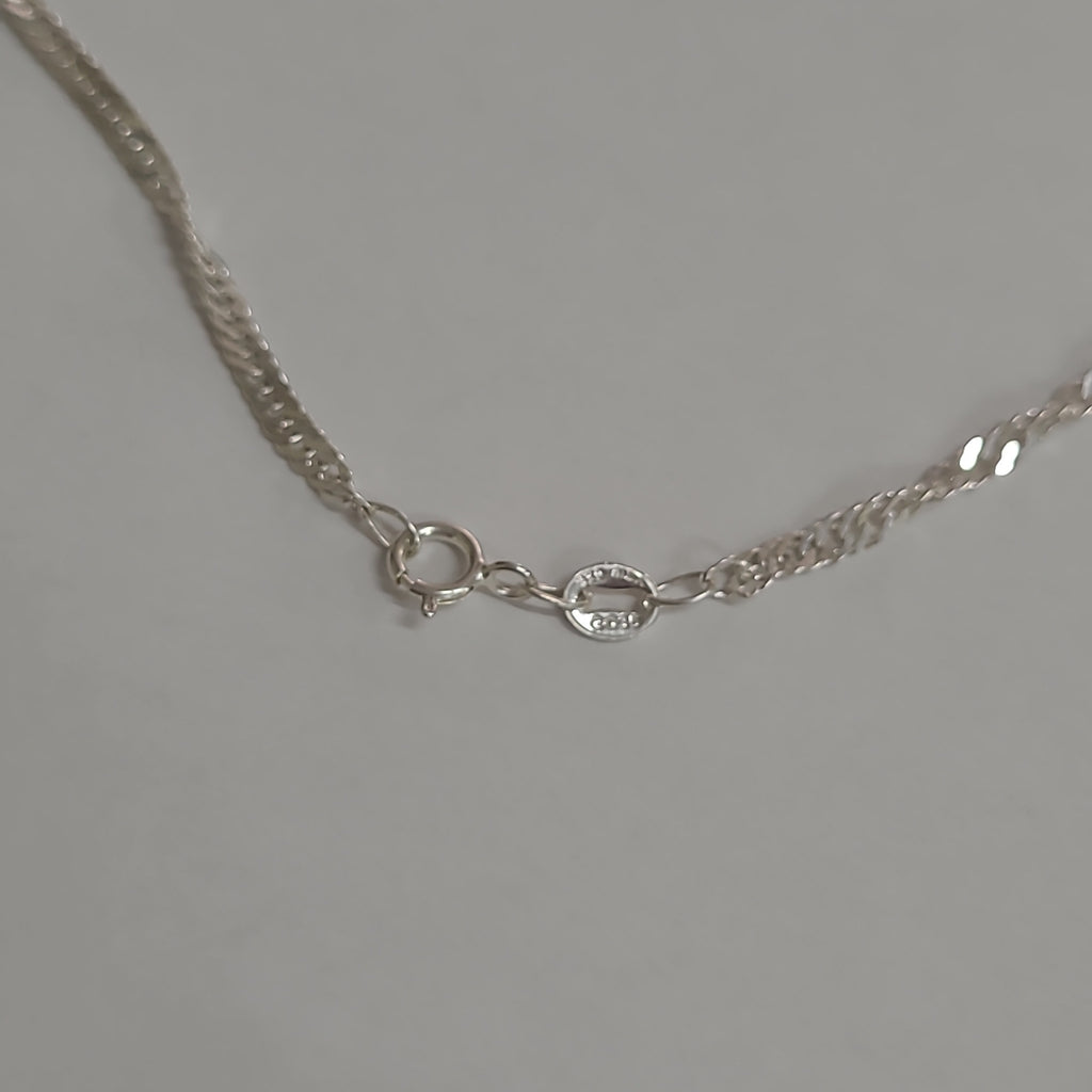CADENA MEDIO TZL PLATA .925 55 CM 4.12 GR (NUEVO)