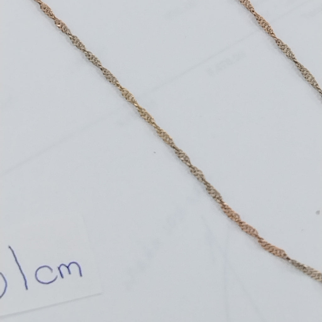 CADENA ORO 10 K 2,40 GRMS (SEMINUEVO)