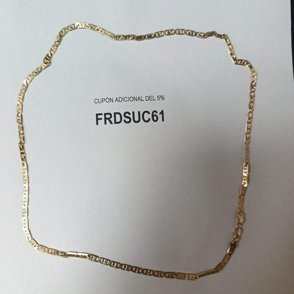 CADENA ORO 14 K 9,60 GRMS (SEMINUEVO)
