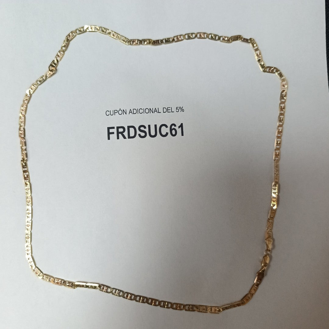 CADENA ORO 14 K 9,60 GRMS (SEMINUEVO)