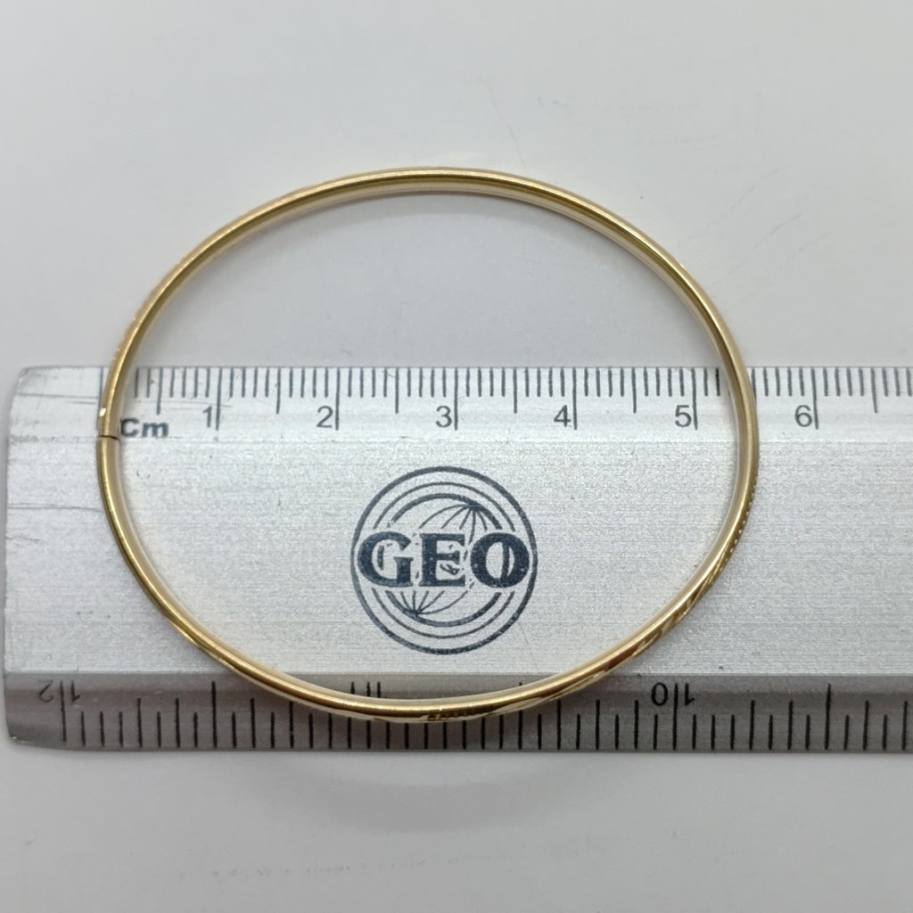 PULSERA RIGIDA ORO 10 K 3.1 GRMS (SEMINUEVO)