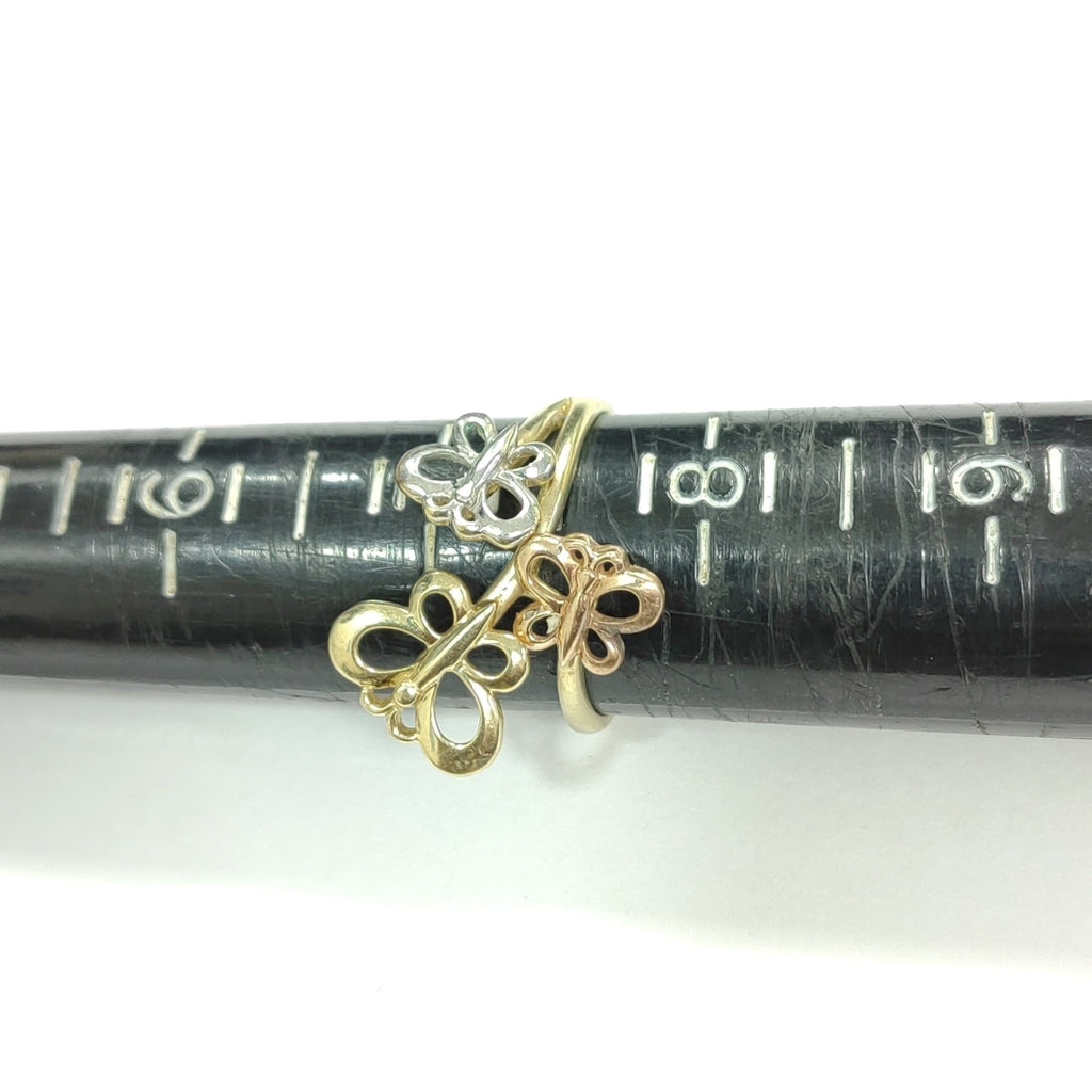 ANILLITO ORO COMBINADO 10 K 2,50 GRMS (SEMINUEVO)