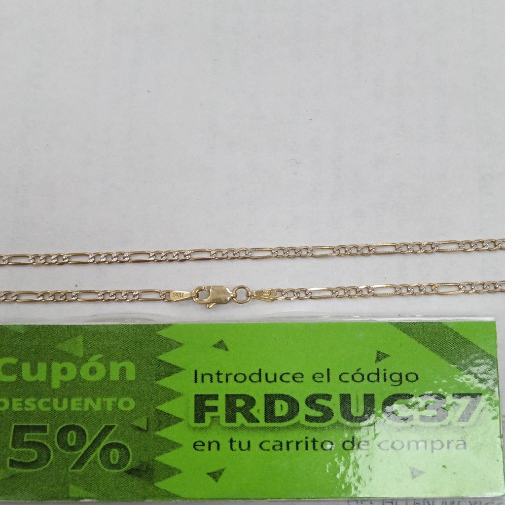CADENA ORO 14 K 3.8 GRMS (SEMINUEVO)