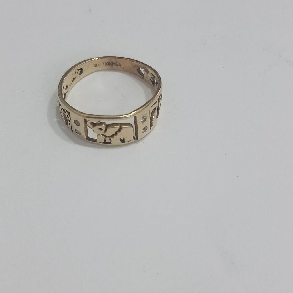 ANILLITO ORO 10 K 1.9 GRMS (SEMINUEVO)