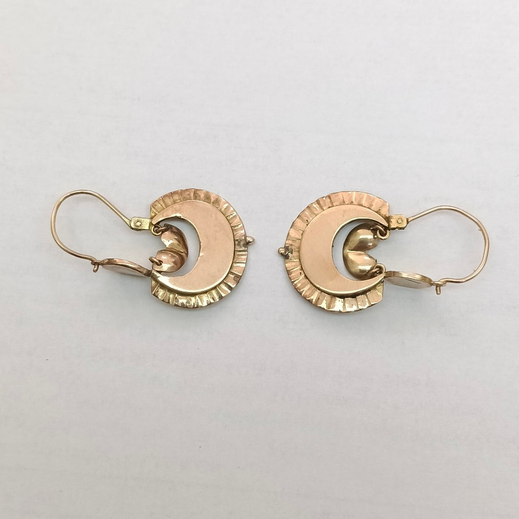 ARETES PAR ORO 10 K 2.7 GRMS (SEMINUEVO)