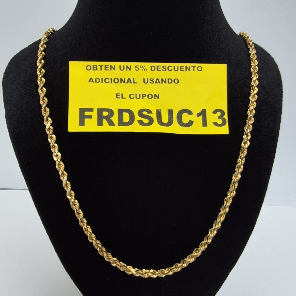 CADENA ORO 10 K 7.3 GRMS (SEMINUEVO)