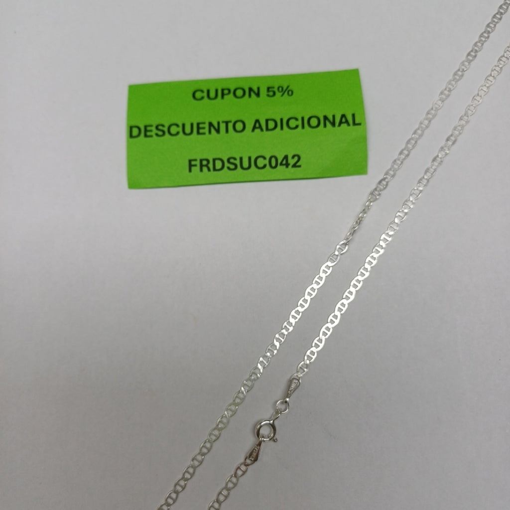 CADENA GUCHI PLATA .925 55 CM 3.23 GR (NUEVO)