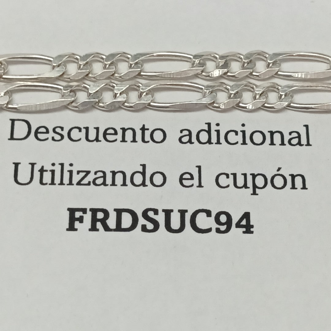 CADENA 3X1 PLATA .925 55 CM 7.12 GR (NUEVO)