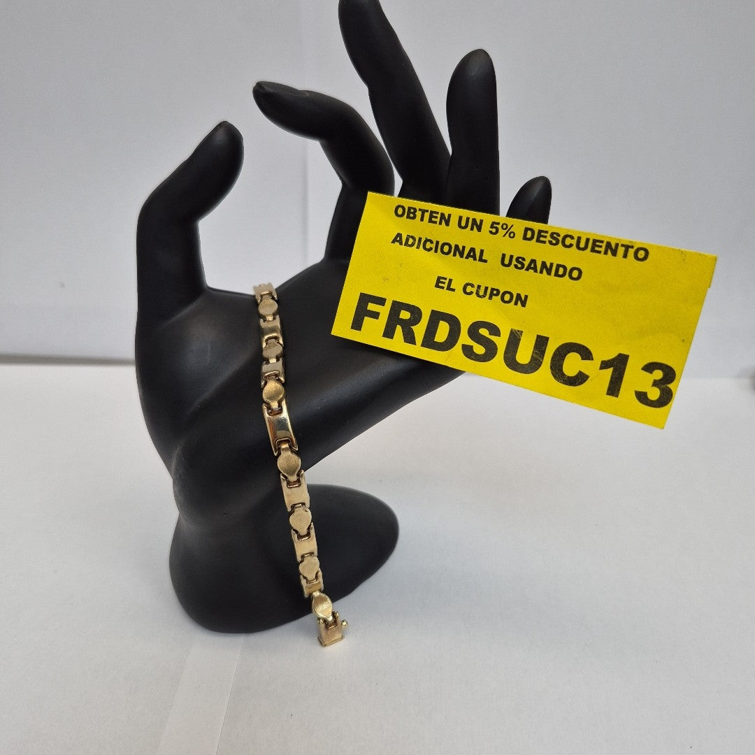 PULSERA ORO 14 K 8 GRMS (SEMINUEVO)