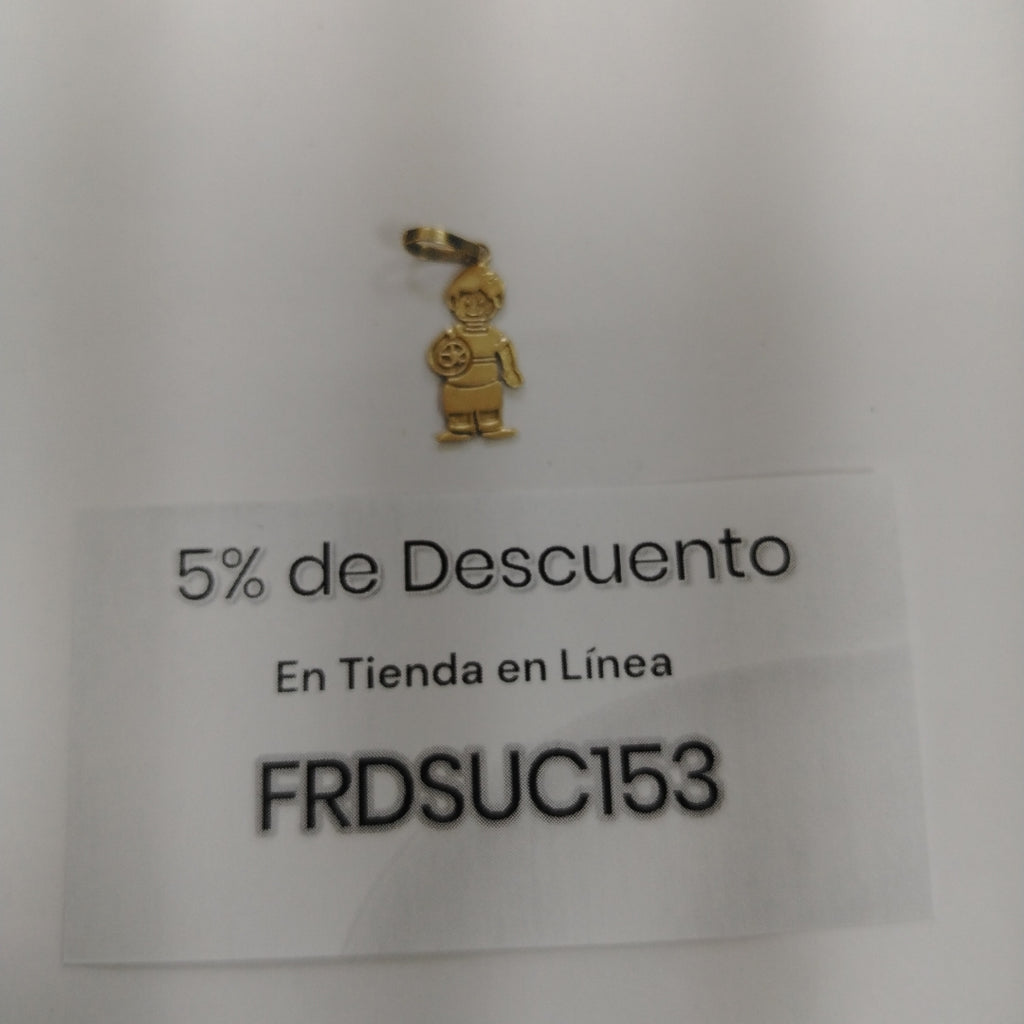 DIJE ORO 10 K 1,00 GRMS (SEMINUEVO)