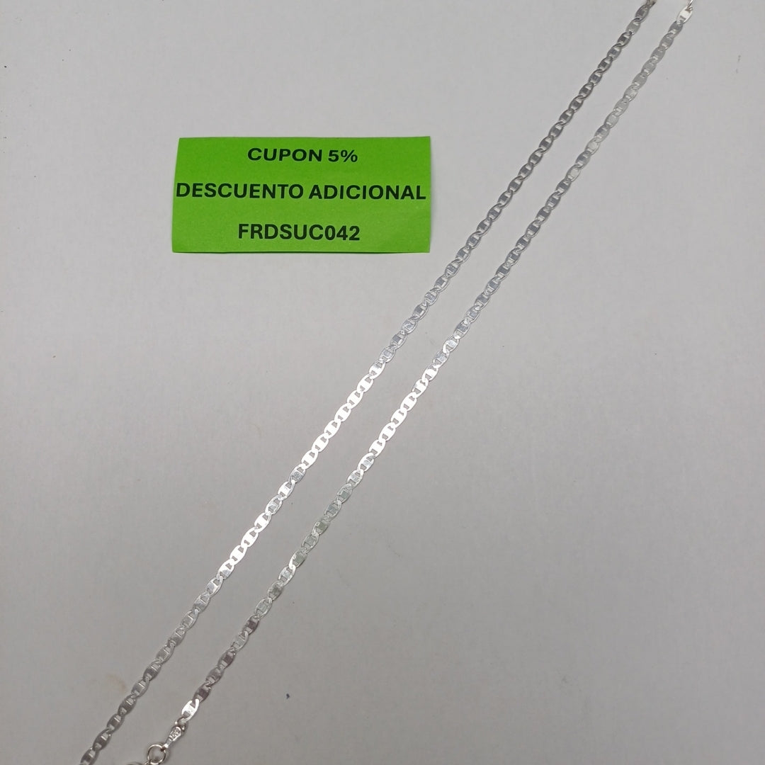 CADENA GUCHI PLATA .925 55 CM 4.82 GR (NUEVO)