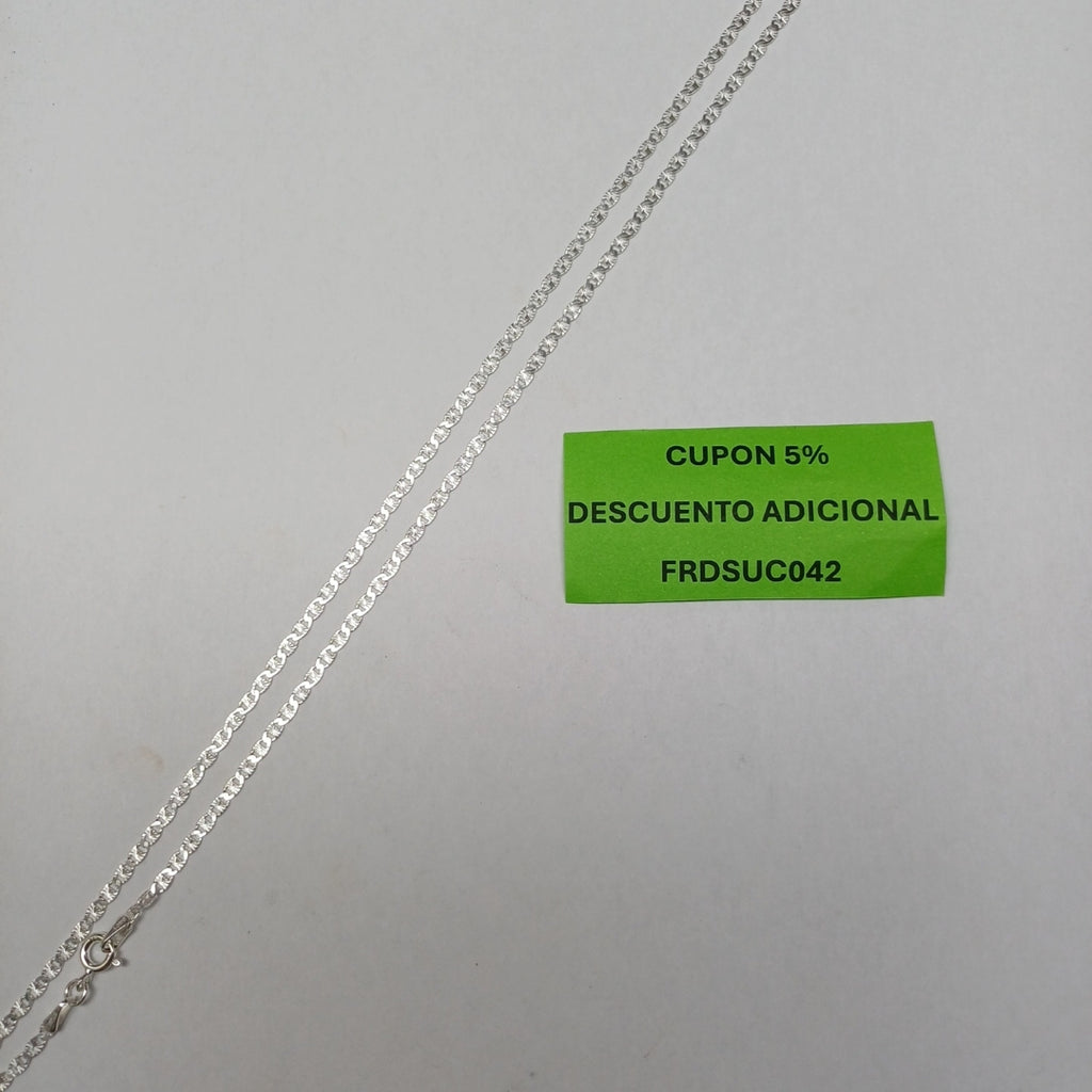 CADENA GUCHI PLATA .925 50 CM 3.62 GR (NUEVO)
