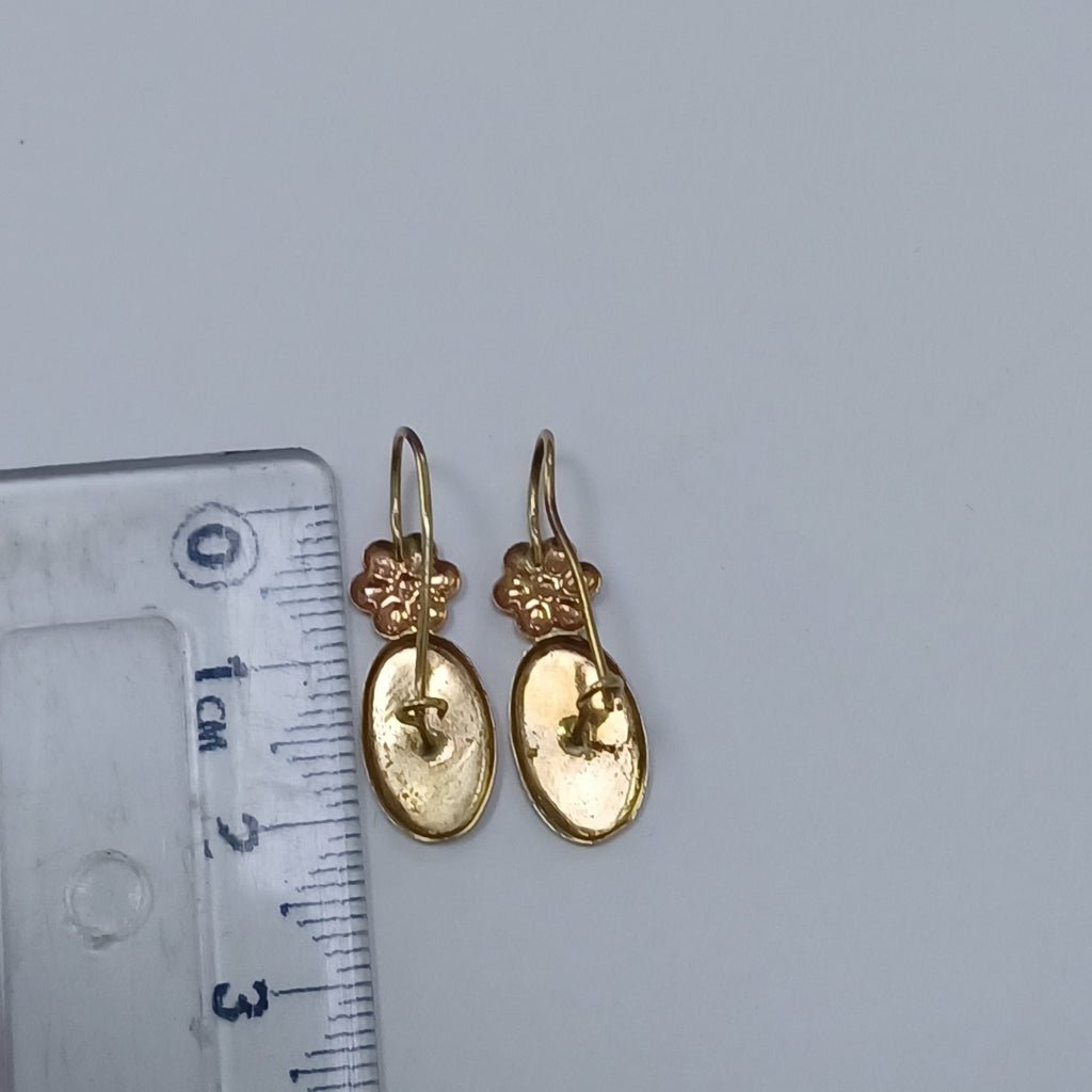 ARETES PAR ORO 10 K 1,20 GRMS (SEMINUEVO)
