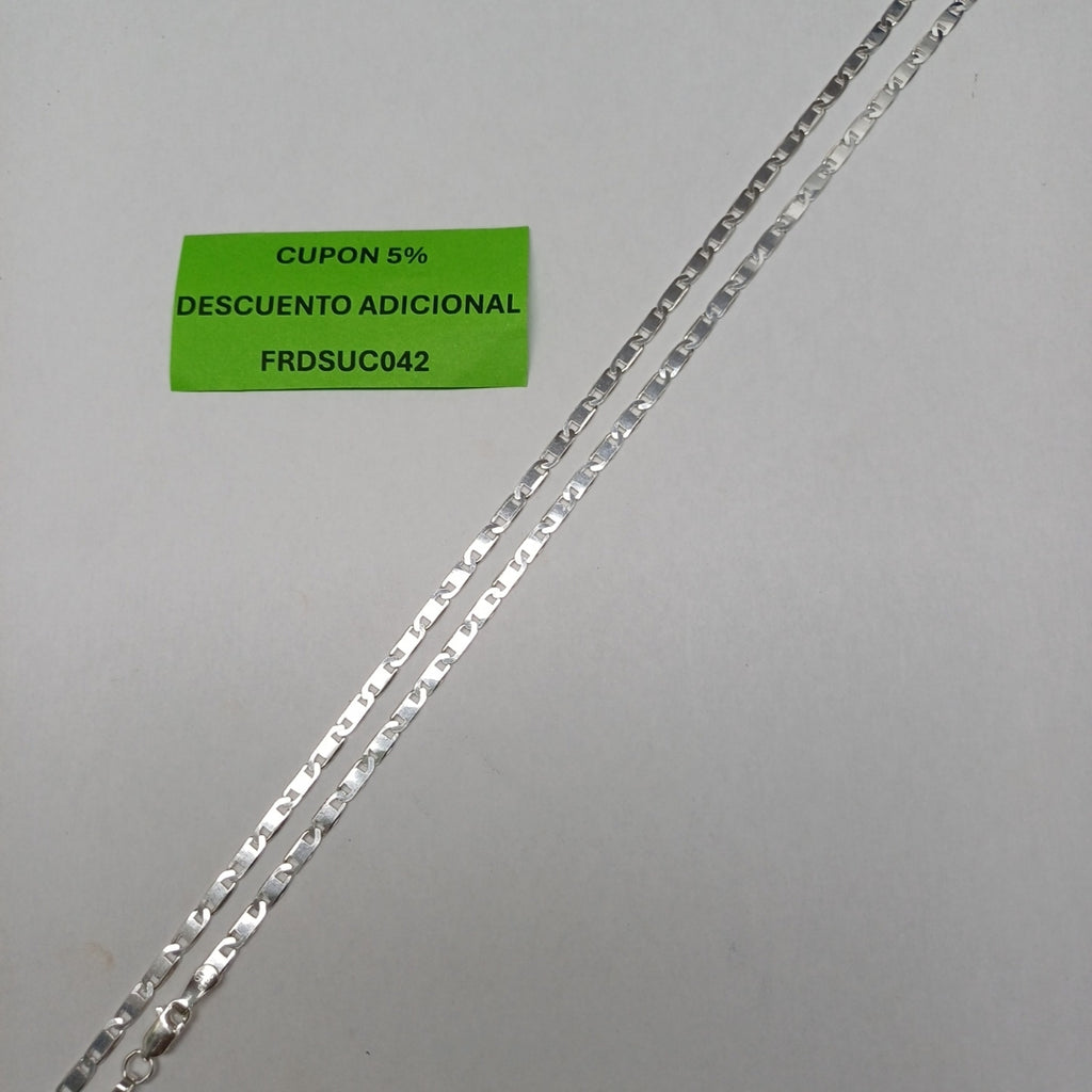 CADENA GUCHI PLATA .925 60 CM 10.33 GR (NUEVO)