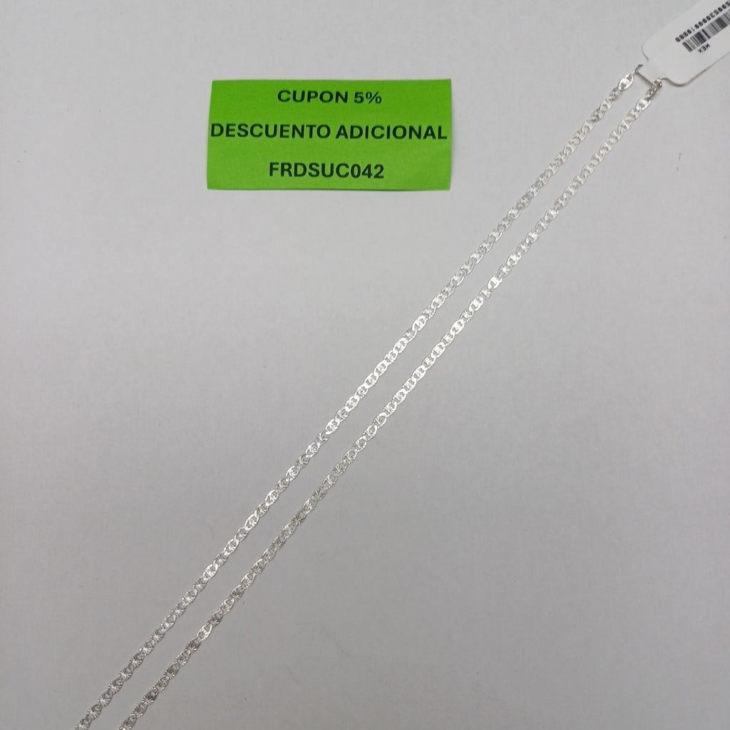 CADENA GUCHI PLATA .925 50 CM 3.62 GR (NUEVO)