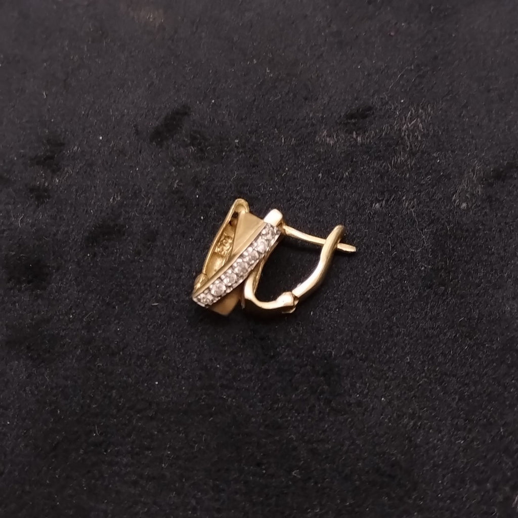 ARETES PAR ORO 10 K 2.4 GRMS (SEMINUEVO)