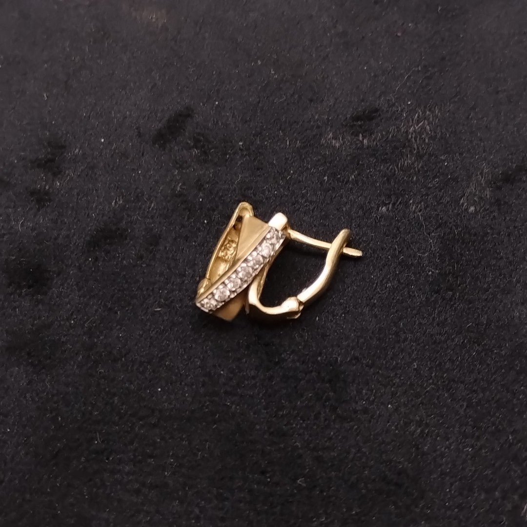 ARETES PAR ORO 10 K 2.4 GRMS (SEMINUEVO)