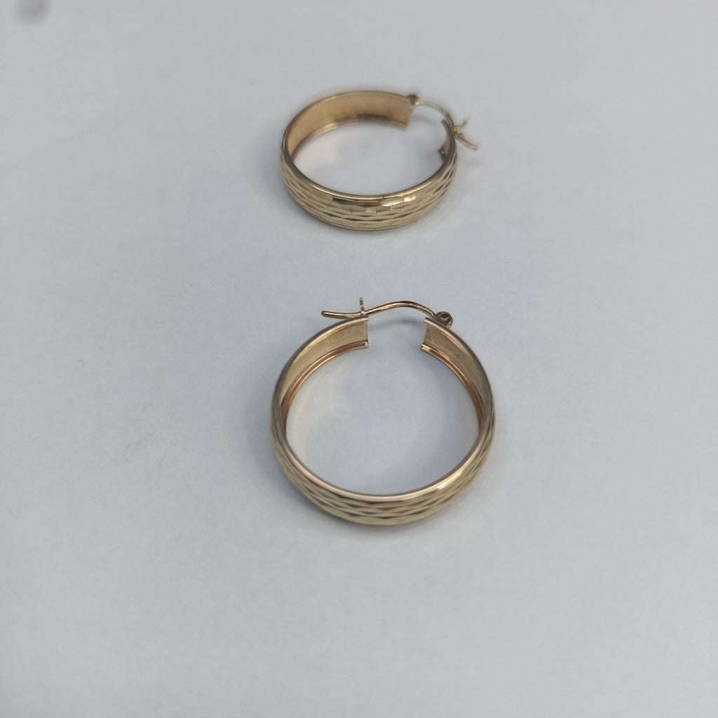 ARRACADAS PAR ORO 14 K 2.9 GRMS (SEMINUEVO)