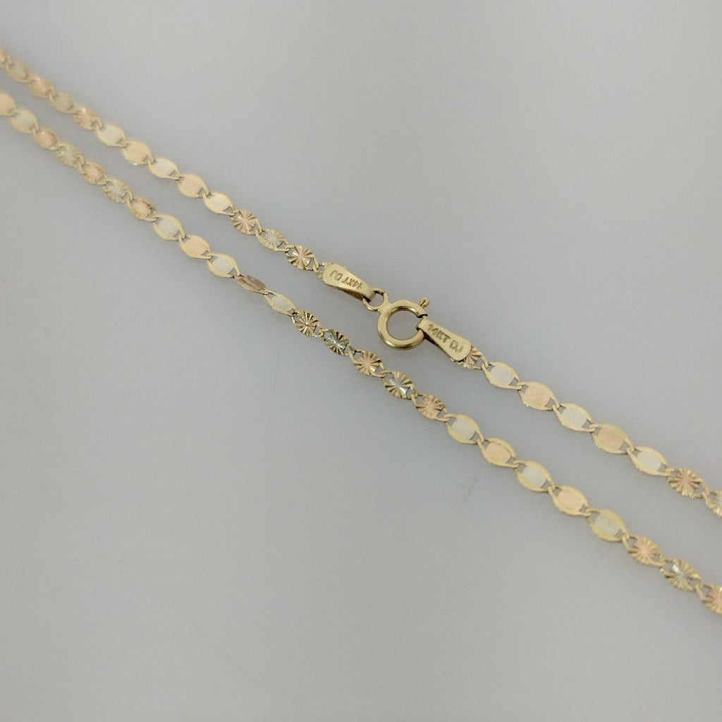 CADENA ORO 14 K 1.6 GRMS (SEMINUEVO)