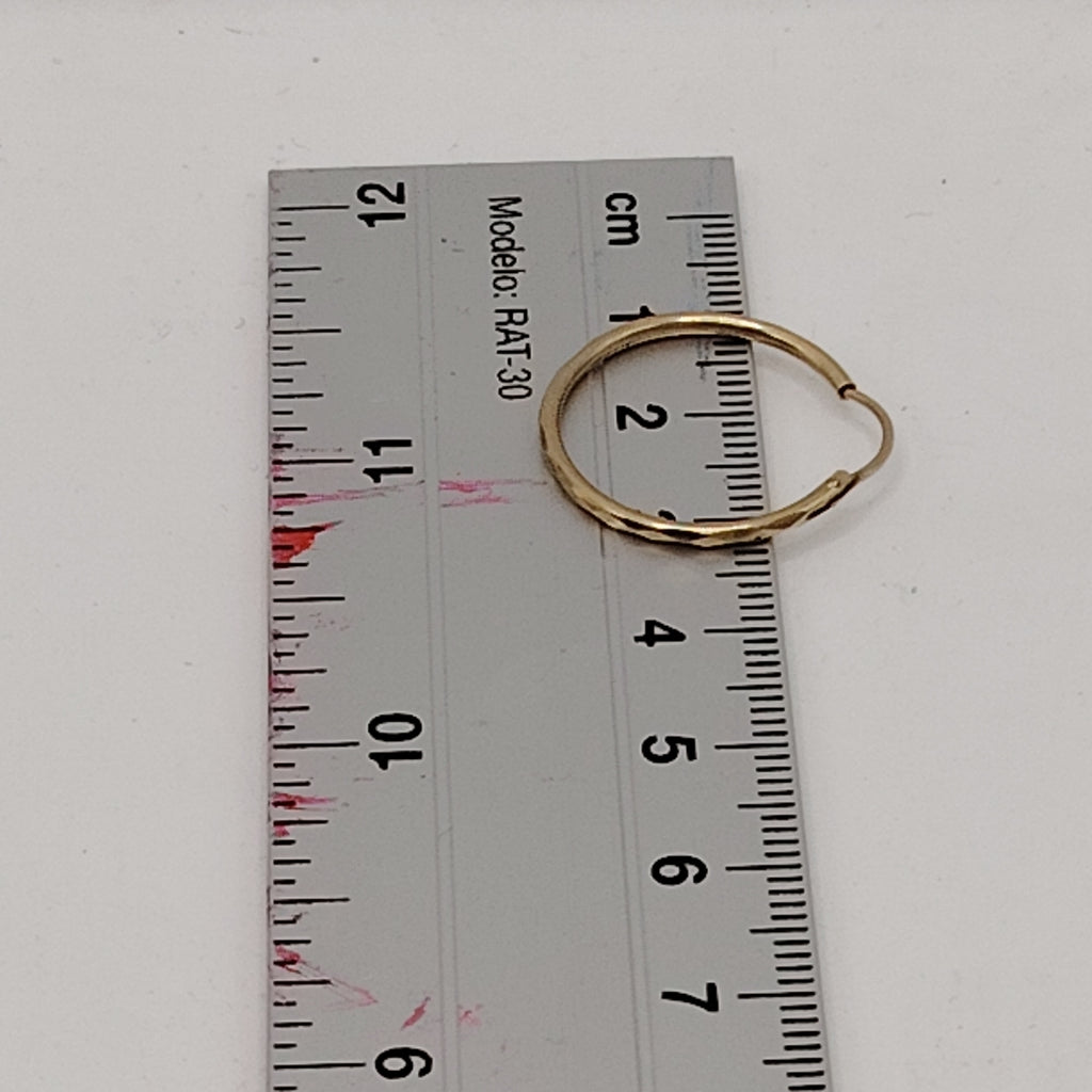 ARETES PAR ORO 10 K 1.2 GRMS (SEMINUEVO)