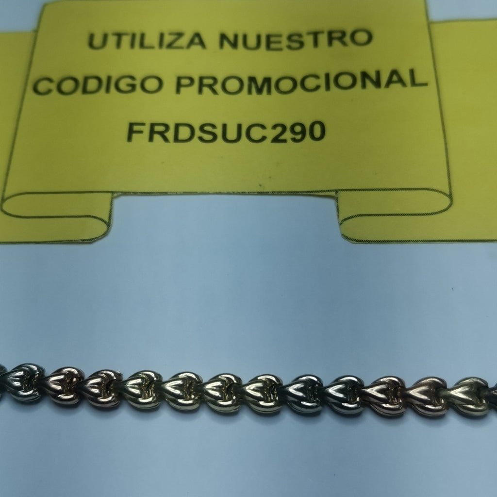 PULSERA ORO 14 K 5.7 GRMS (SEMINUEVO)