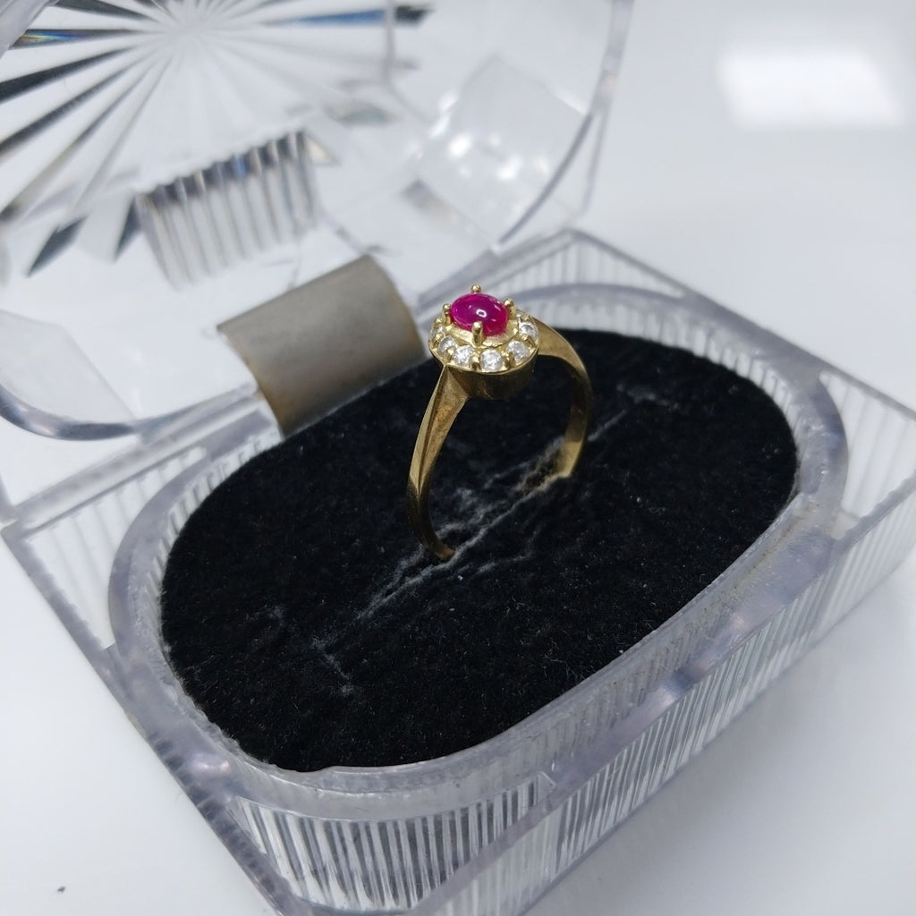 ANILLO ORO 14 K 2,40 GRMS (SEMINUEVO)