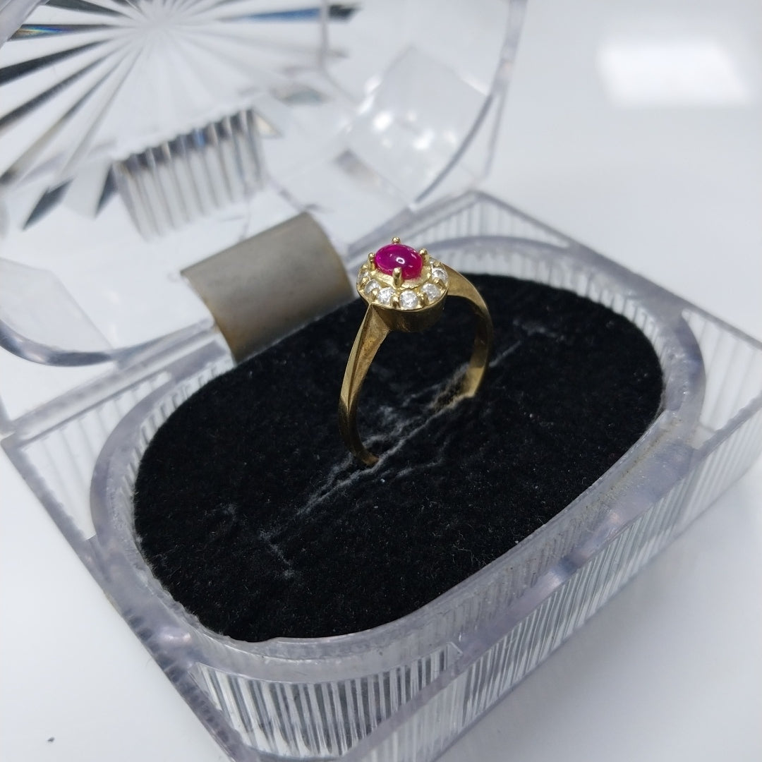 ANILLO ORO 14 K 2,40 GRMS (SEMINUEVO)