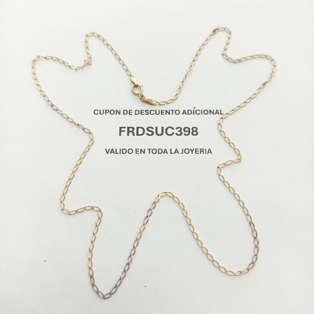 CADENA ORO 10 K 2.3 GRMS (SEMINUEVO)