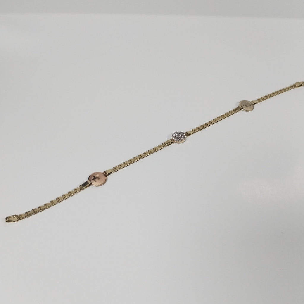 PULSERA ORO 14 K 2.9 GRMS (SEMINUEVO)
