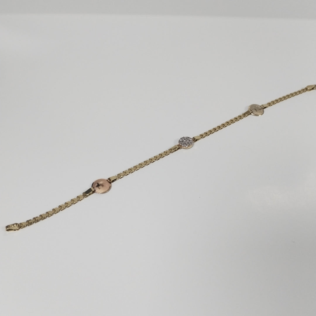 PULSERA ORO 14 K 2.9 GRMS (SEMINUEVO)