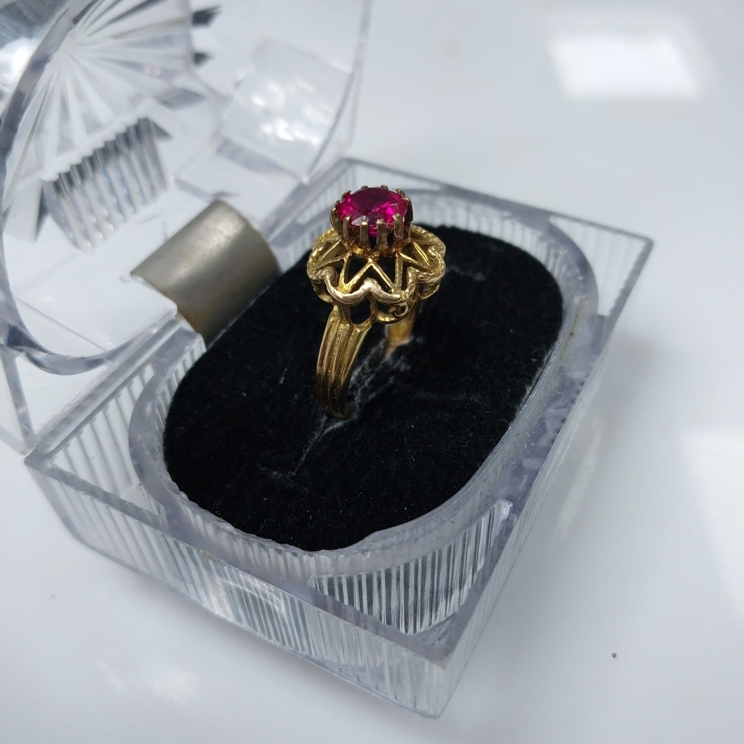 ANILLO ORO 10 K 3,90 GRMS (SEMINUEVO)