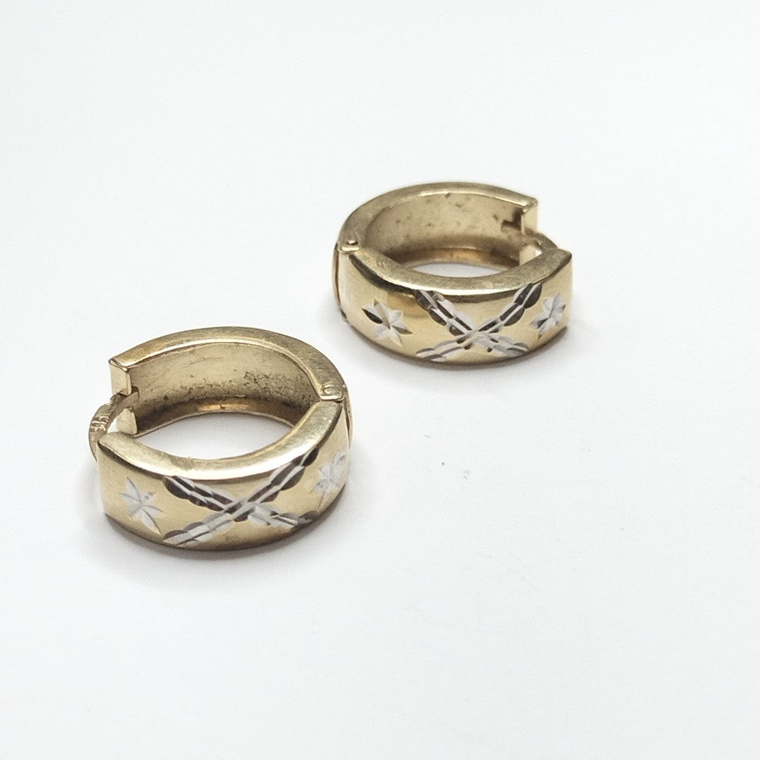 ARRACADAS PAR ORO 14 K 2,80 GRMS (SEMINUEVO)