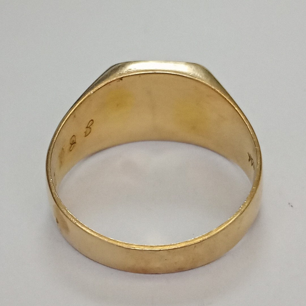 ANILLO DE GRADUACIÓN ORO 14 K 8,50 GRMS (SEMINUEVO)
