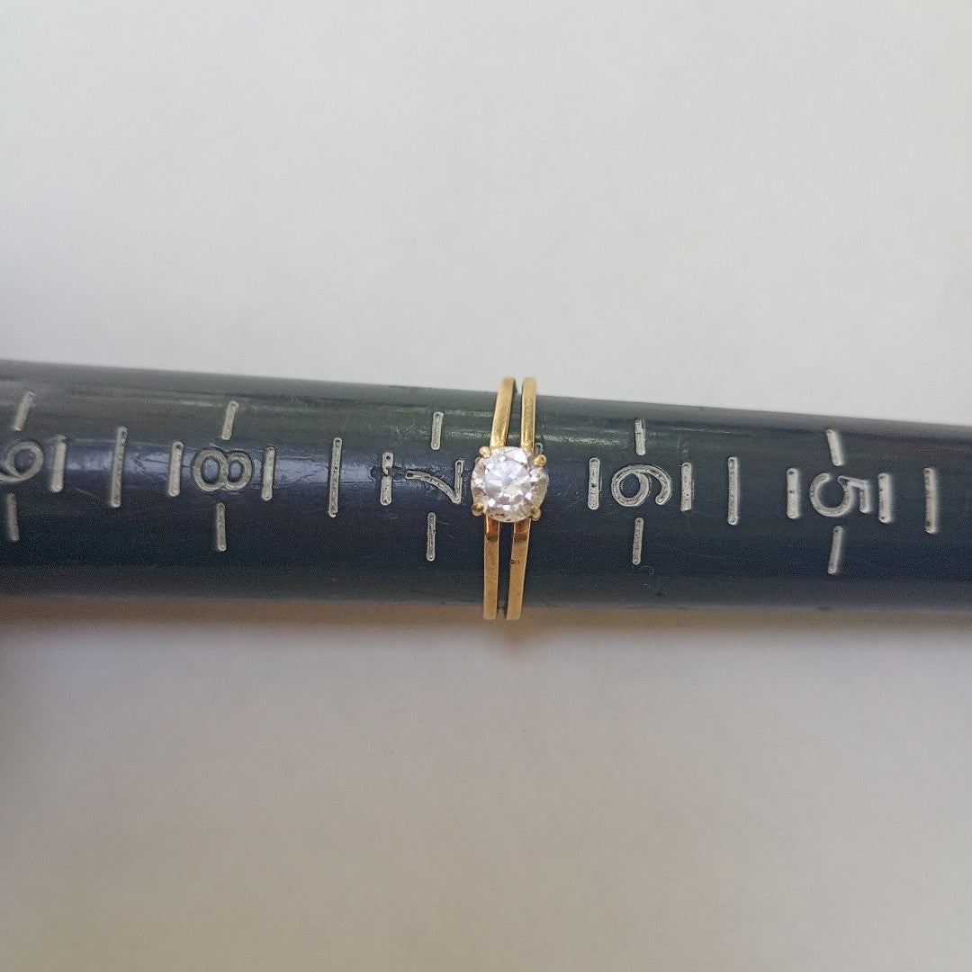 SOLITARIO ORO 14 K 2.2 GRMS (SEMINUEVO)