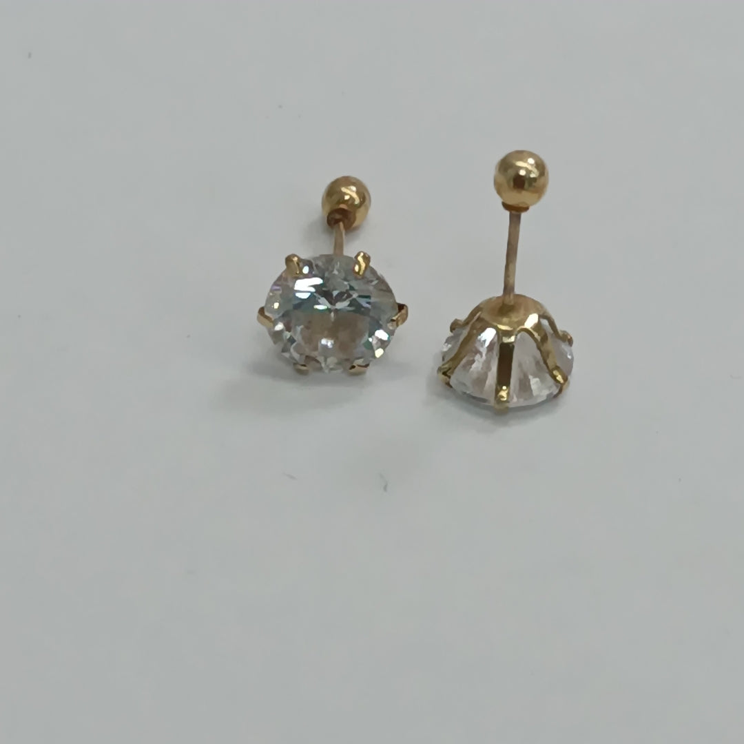 BROQUELES PAR ORO 10 K 0,70 GRMS (SEMINUEVO)