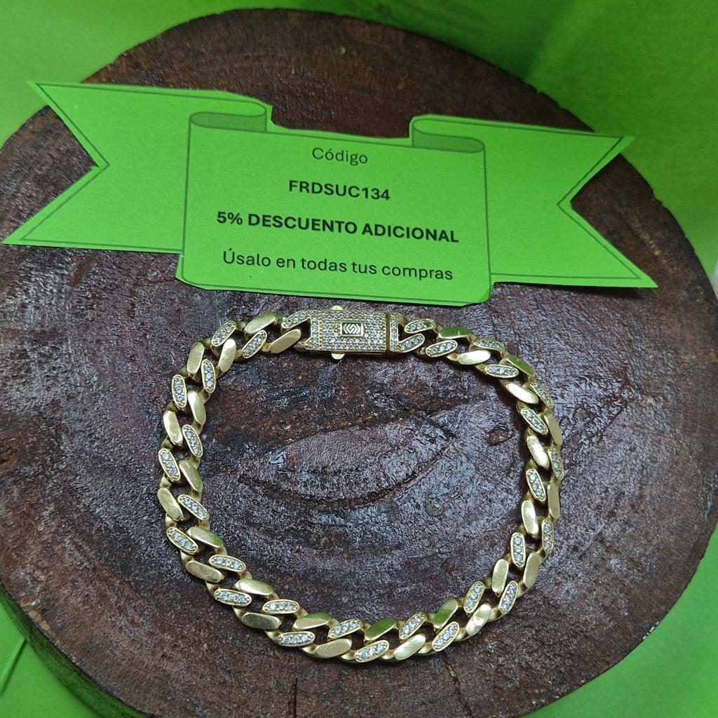 PULSERA ORO 10 K 14.1 GRMS (SEMINUEVO)