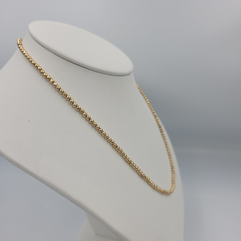 GARGANTILLA ORO 14 K 16,30 GRMS (SEMINUEVO)