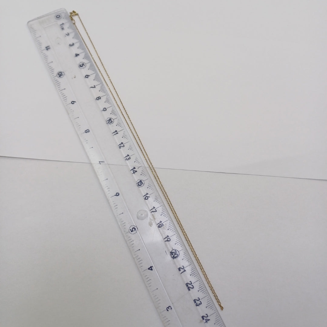 CADENA ORO 10 K 0,80 GRMS (SEMINUEVO)